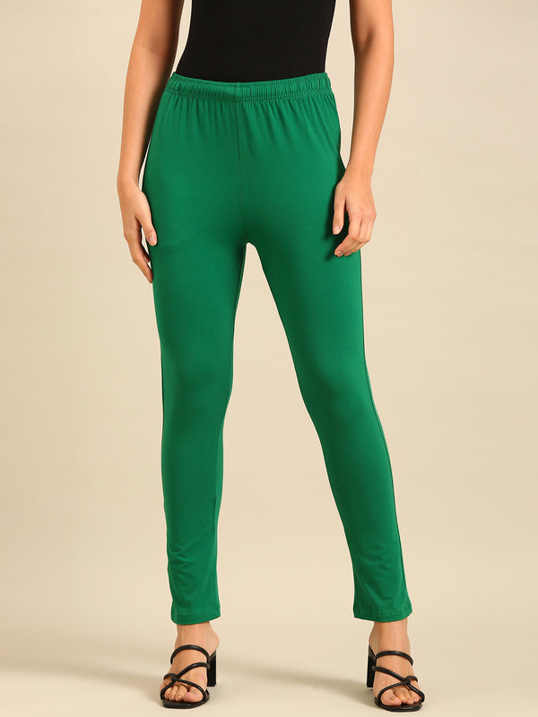 Women's Needle Pants Green - De Moza