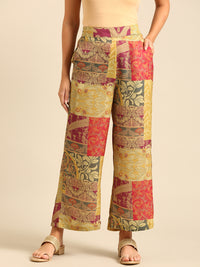 Palazzo All Over Print-Multi - De Moza