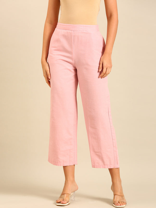 Casual Palazzo-Pink - De Moza