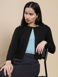 De Moza Women Casual Top Black