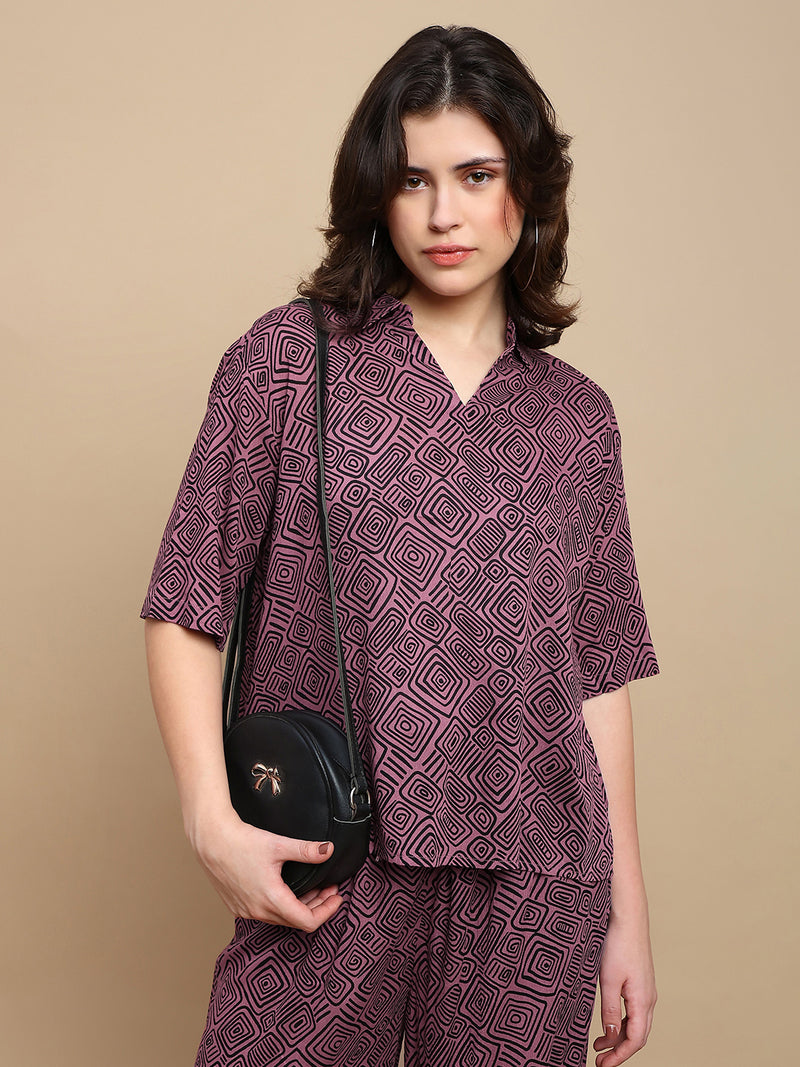 De Moza Women Casual Top Dusty Pink