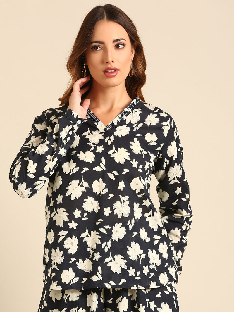Top-Navy - De Moza