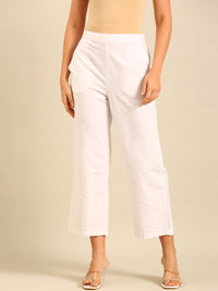 Casual Palazzo-White - De Moza