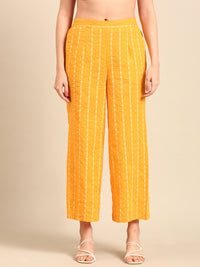 Culottes All Over Print-Yellow - De Moza