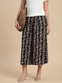 De Moza Women Casual Culottes Black - De Moza