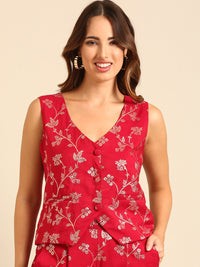 Jacket-Fuchsia - De Moza