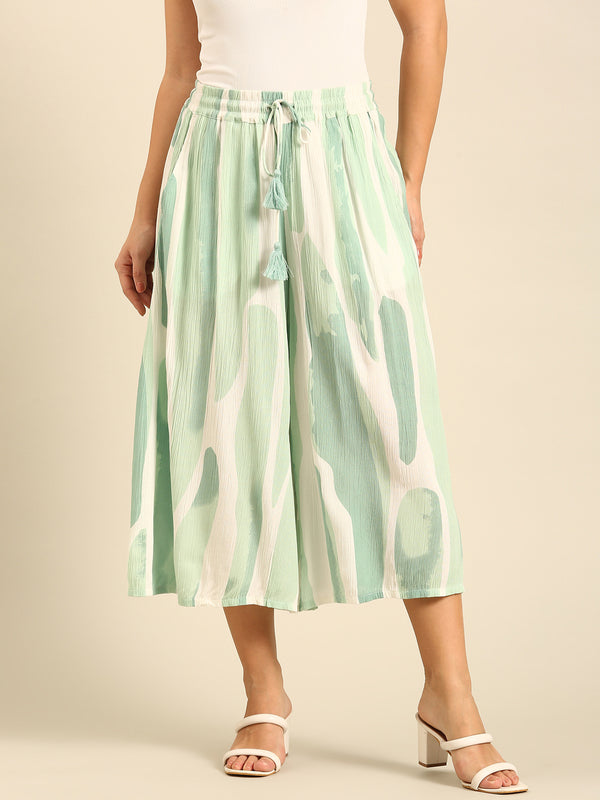 Culottes-Light Green - De Moza