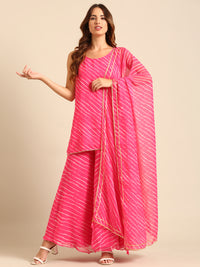 Dupatta-Pink - De Moza