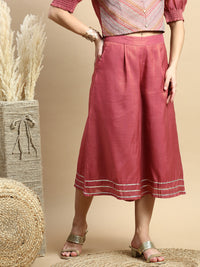 Culottes-Dark Pink - De Moza