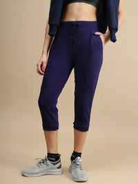 De Moza Women Athleisure Pants Navy Blue