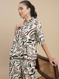 De Moza Women Casual Top Offwhite - De Moza