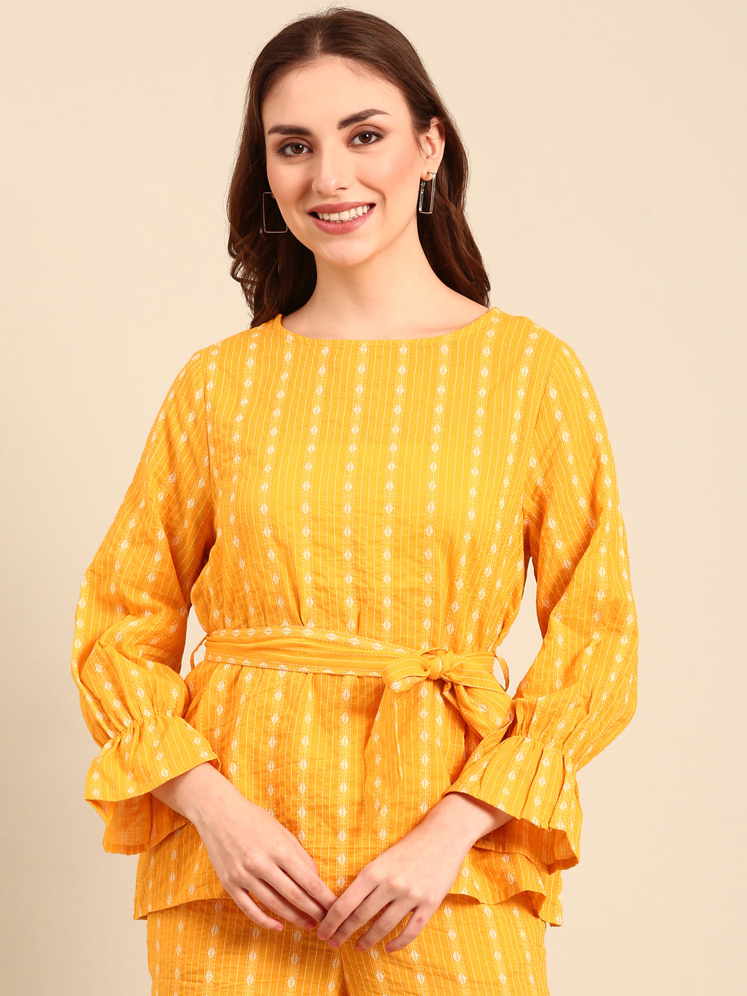 Tunic Top-Mustard - De Moza