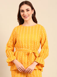 Tunic Top-Mustard - De Moza