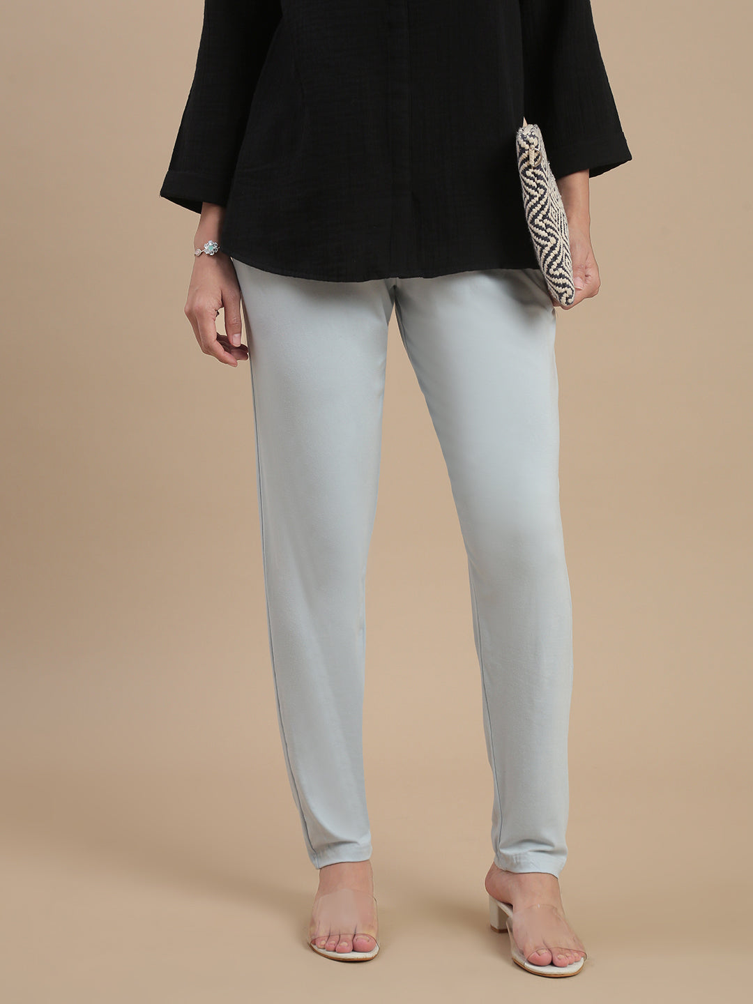 De Moza Women Pencil Fit Pants - De Moza