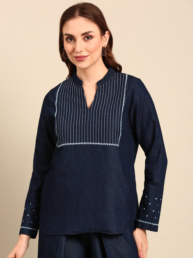 Top-Dark Wash - De Moza
