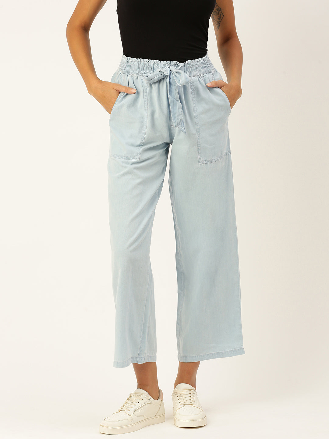 De Moza Ladies Culottes Ice Blue