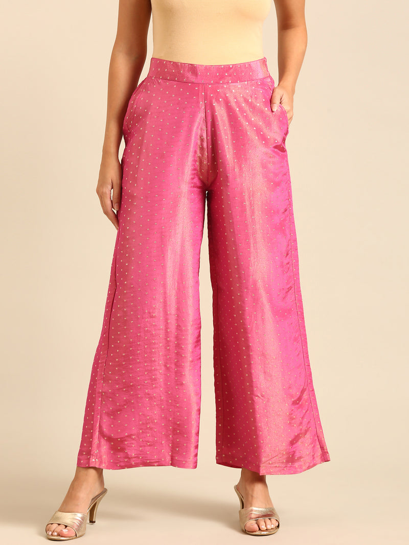 Palazzo Polka Dots-Pink - De Moza