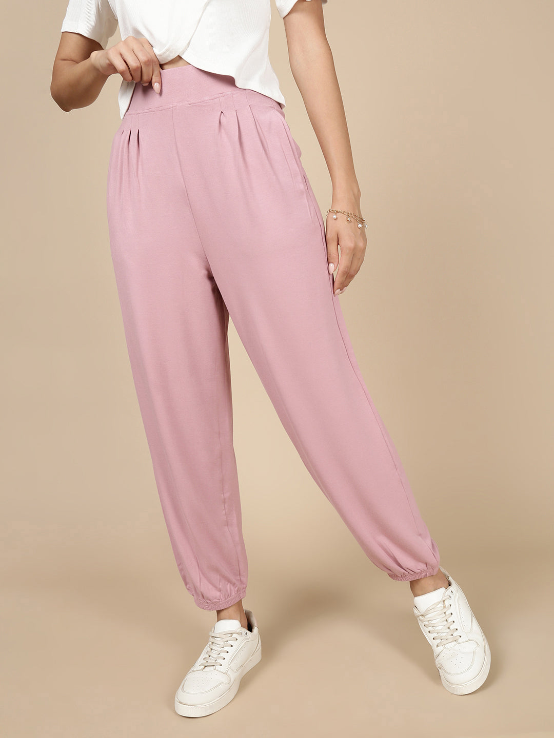 Casual Jogger-Cosmetic Pink