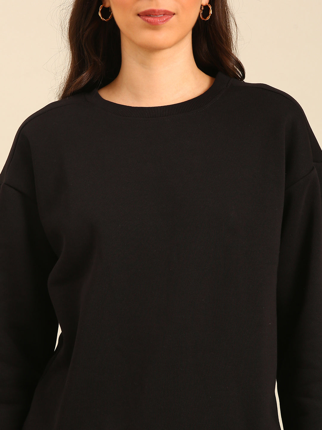 Sweatshirt-Black - De Moza