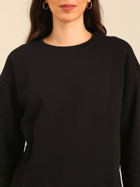 Sweatshirt-Black - De Moza