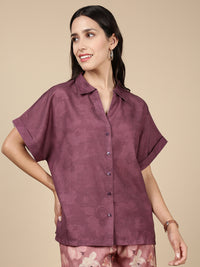 De Moza Women's Casual Top Dusty Pink - De Moza