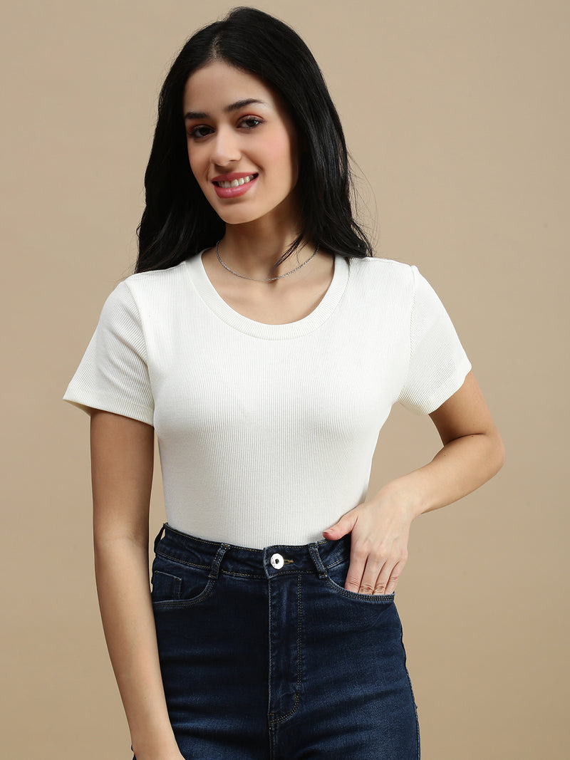 De Moza Women Casual Top Marsh Mallow