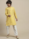 PIPIN Boys Kurta Yellow