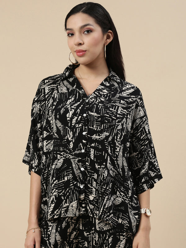 Casual Top-Black - De Moza