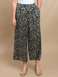 De Moza Women Festive Palazzo Grey - De Moza