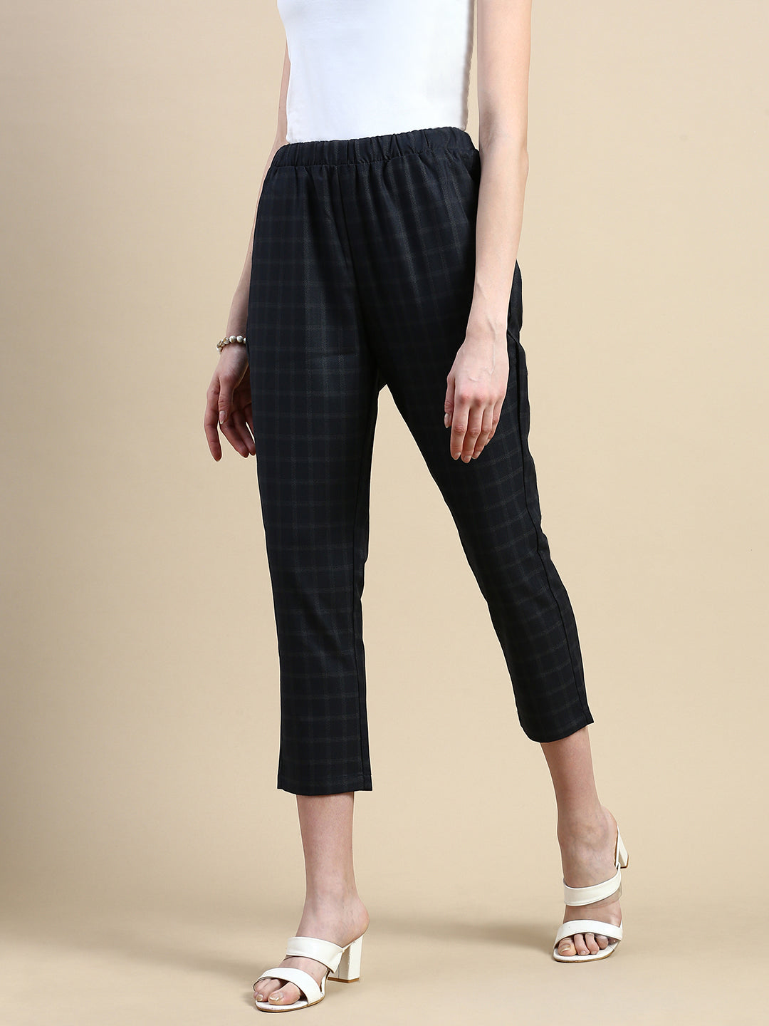 Formal Pants-Dark Navy Blue - De Moza