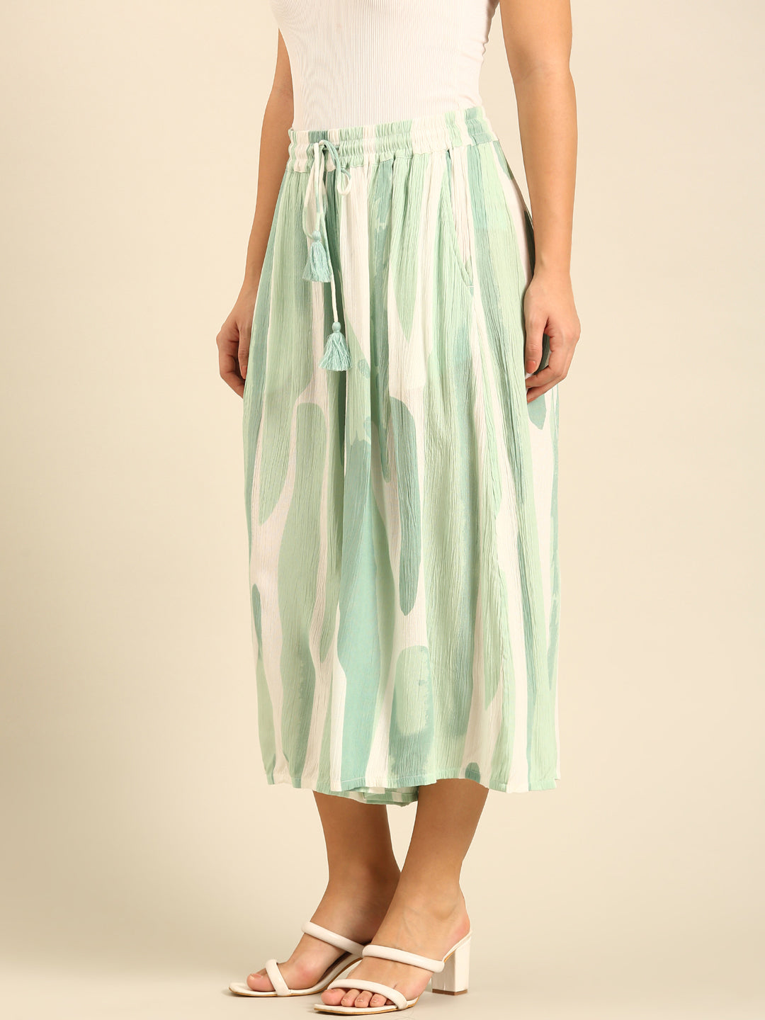 Culottes-Light Green - De Moza