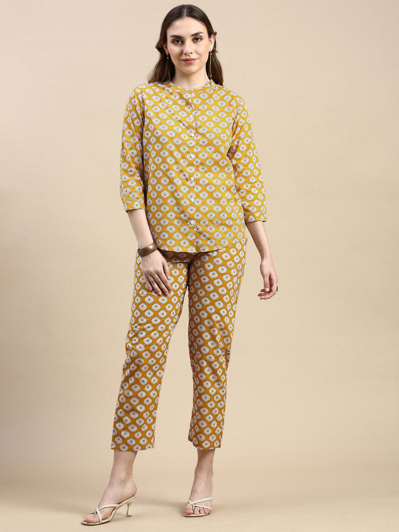 Tunic Top-Mustard - De Moza