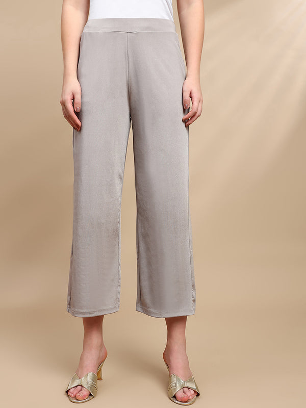 De Moza Women Festive Palazzo Copper - De Moza