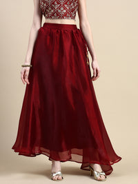 Skirt-Ruby Red - De Moza