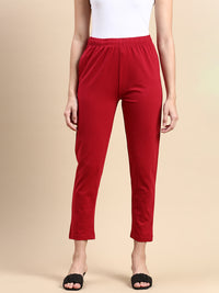 De Moza Women's Needle Pant True Red