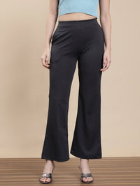 De Moza Women Casual Tregging Dark Grey