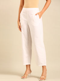 Casual Palazzo-White - De Moza