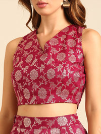 Blouse-Purple - De Moza