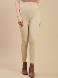 De Moza Women Winter Leggings Beige