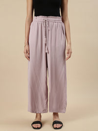 Flared Palazzo-Dusty Rose