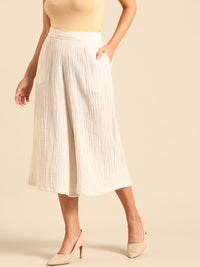 Stripped Culottes-Natural - De Moza