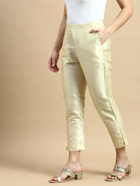 Women's Cigarette Pant Offwhite - De Moza
