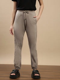 De Moza Women Casual Jogger Taupe