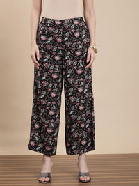 De Moza Women Festive Palazzo Black