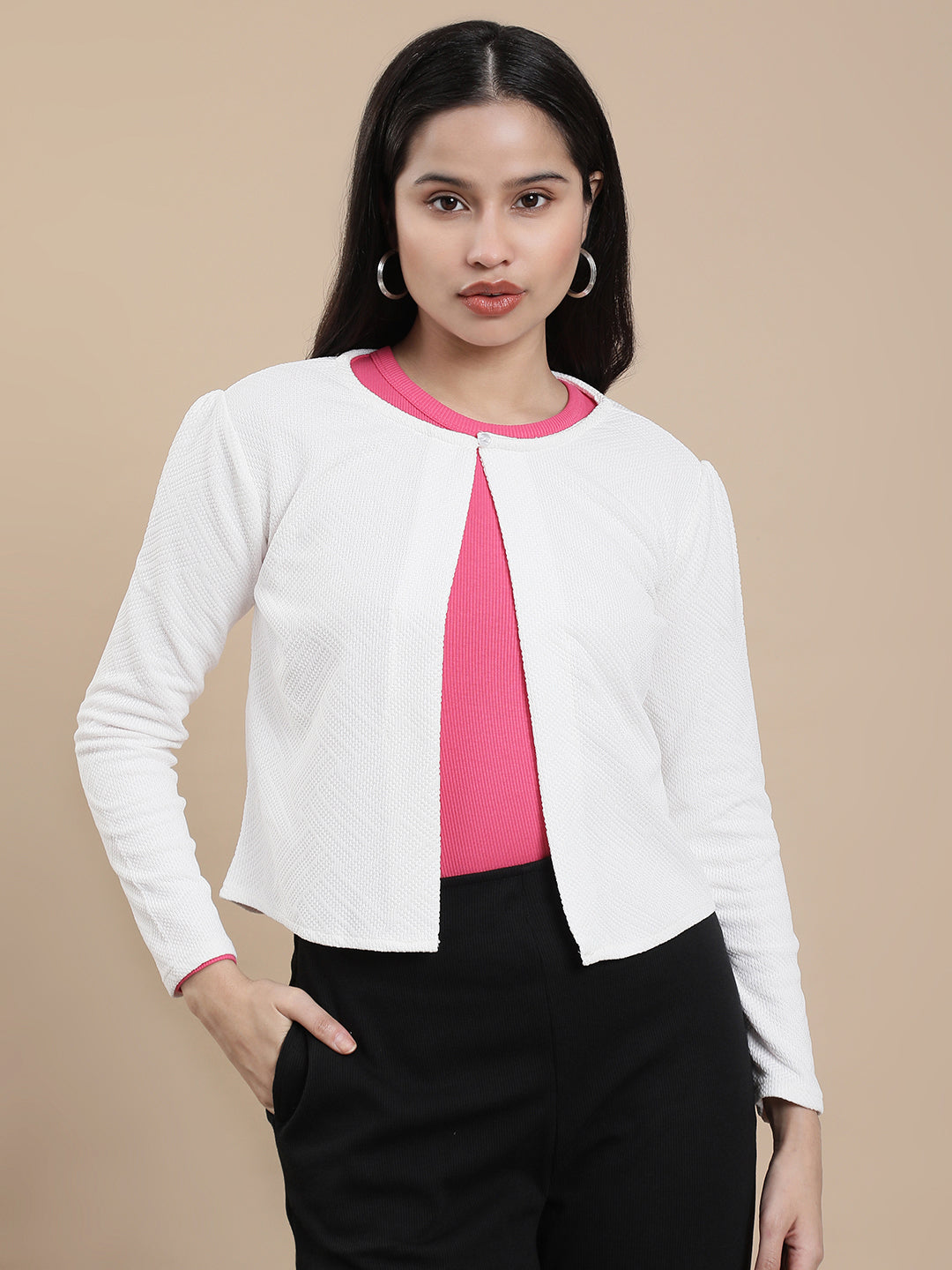 De Moza Women Casual Top White