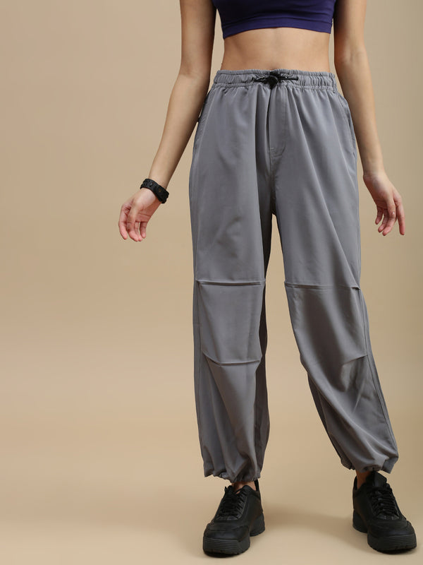 De Moza Women Casual Pants Light Grey - De Moza