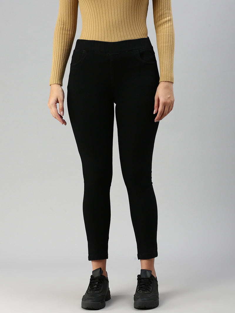 De Moza Women Jegging Black