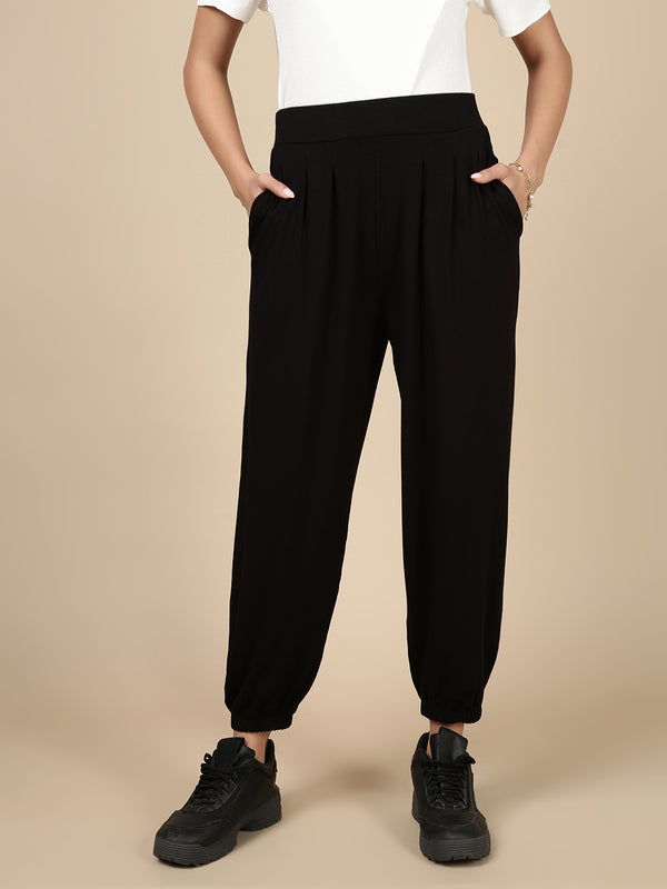 Casual Jogger-Black - De Moza