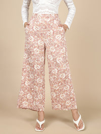 Wide Leg Palazzo-Dusty Pink