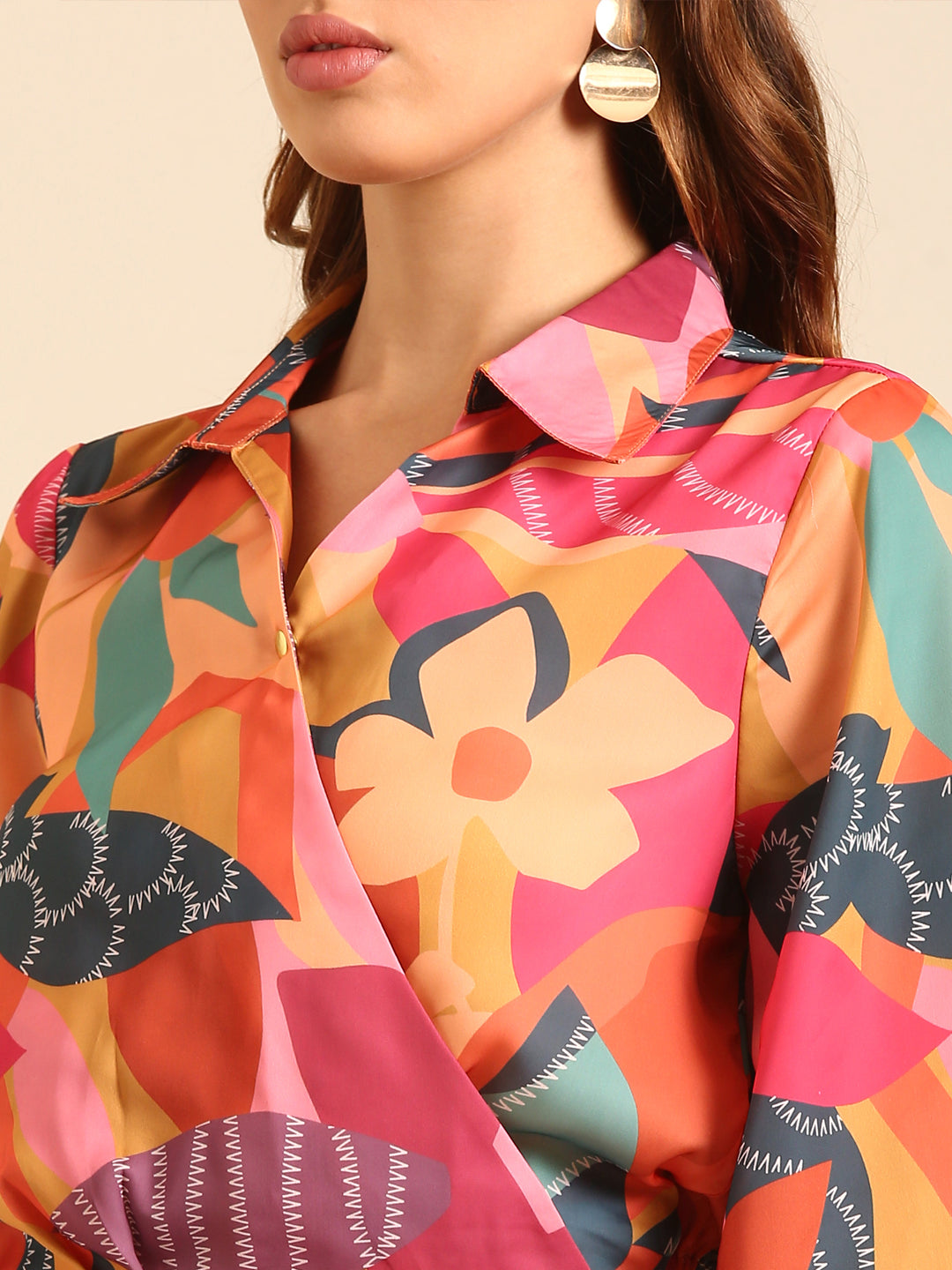Top All Over Print-Multi - De Moza